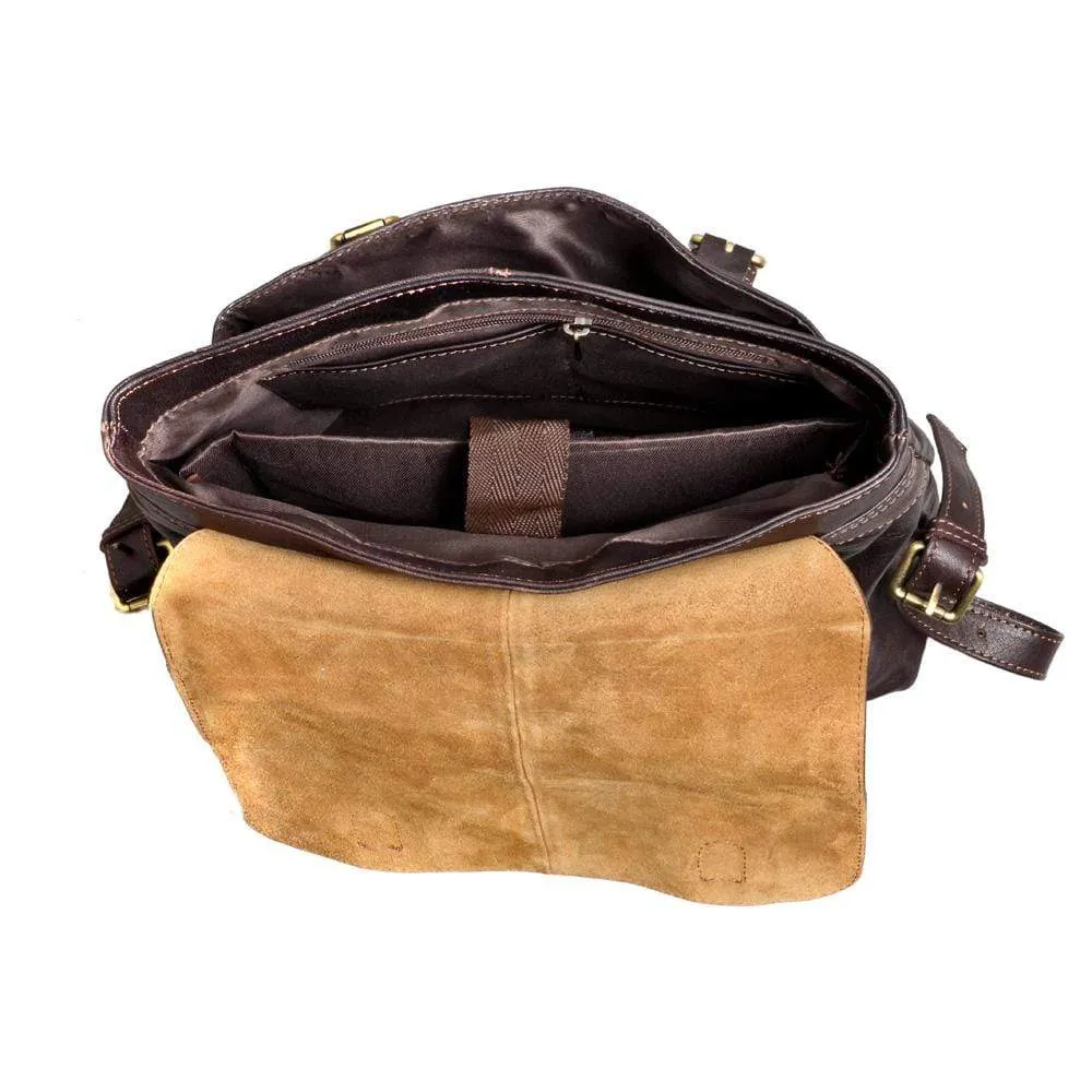 Scarlet Leather Backpack