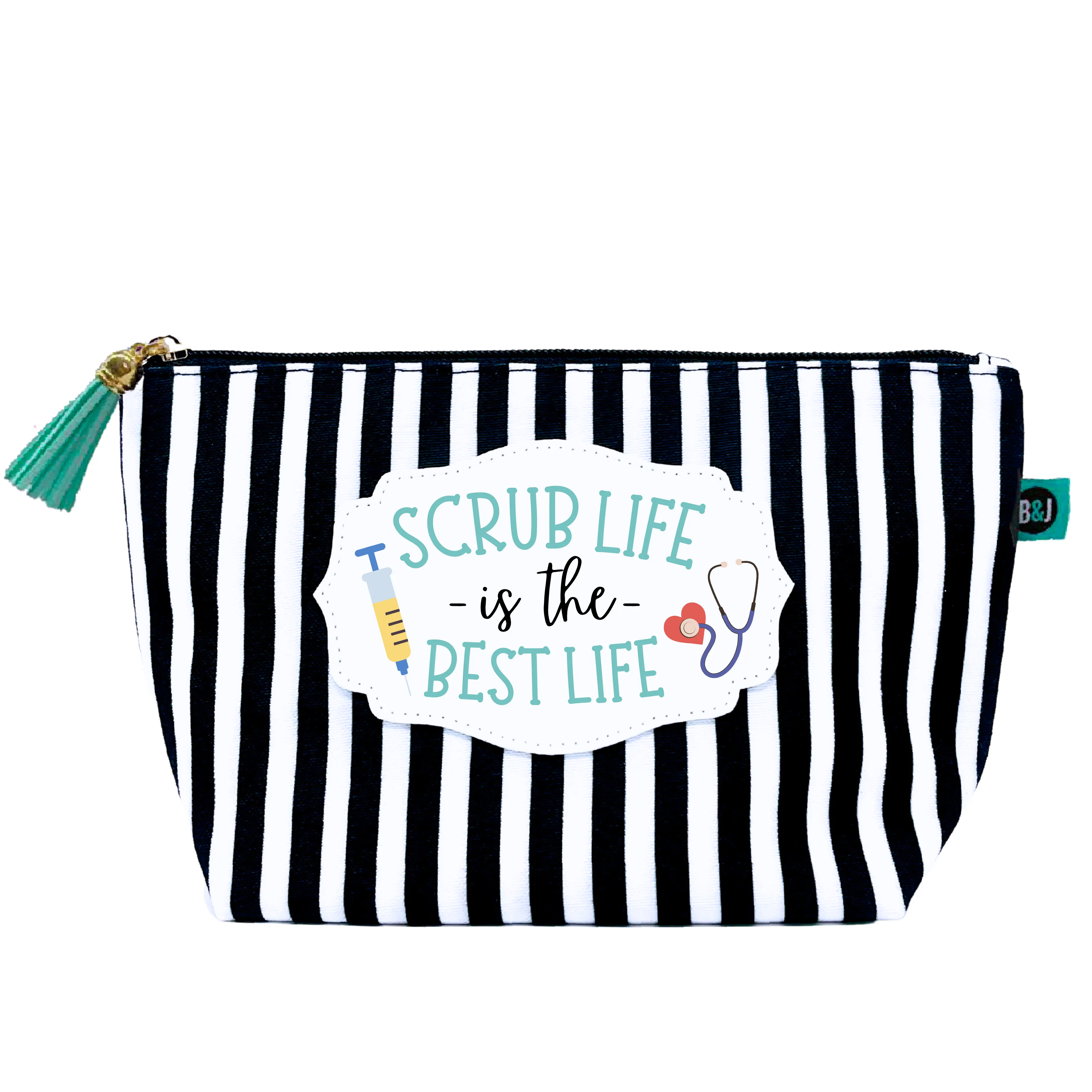 Scrub Life Janie Zippered Pouch
