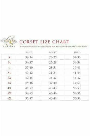 Sexy Four Piece Sexy Nurse Corset Costume