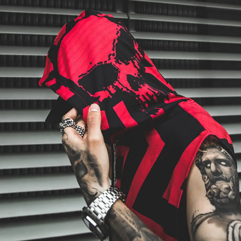 SHANTOU SLEEVELESS HOODED TEE