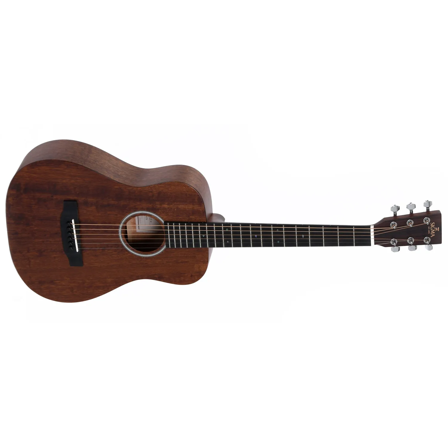 SIGMA - Chitarra Acustica Serie Travel - Corpo 'Travel', Satinata, Mogano c/custodia
