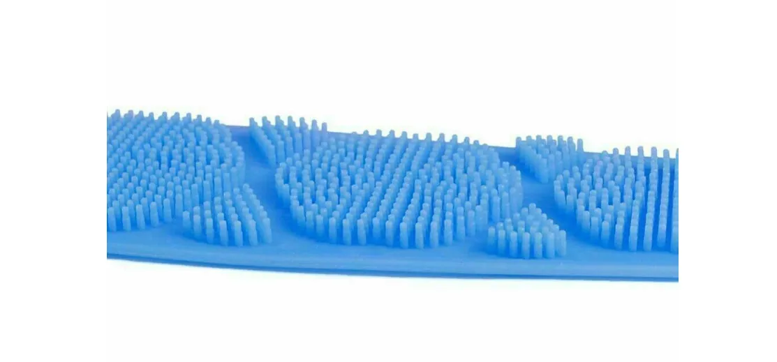 Silicone Double Side Body Scrubber Belt