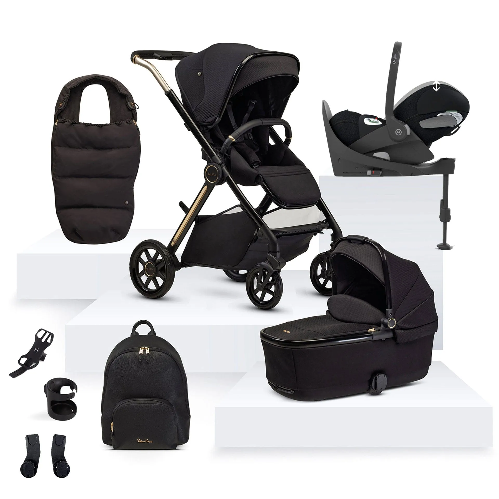 Silver Cross Reef 2 Special Edition Cybex Travel System - Espresso