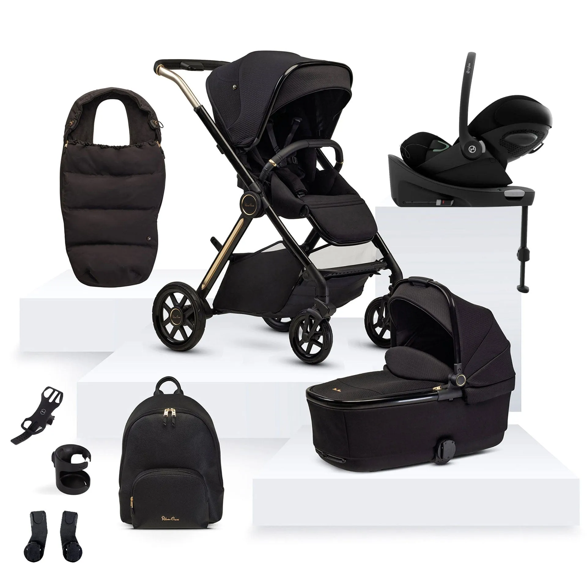 Silver Cross Reef 2 Special Edition Cybex Travel System - Espresso