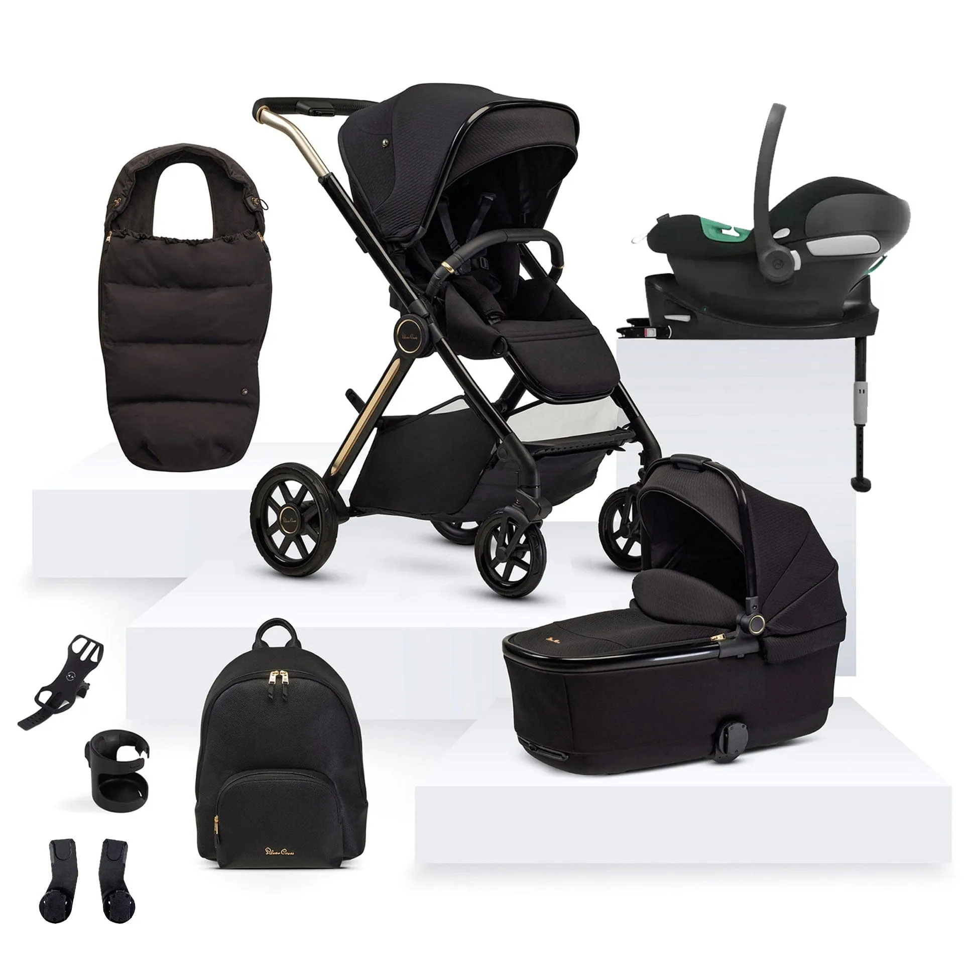 Silver Cross Reef 2 Special Edition Cybex Travel System - Espresso