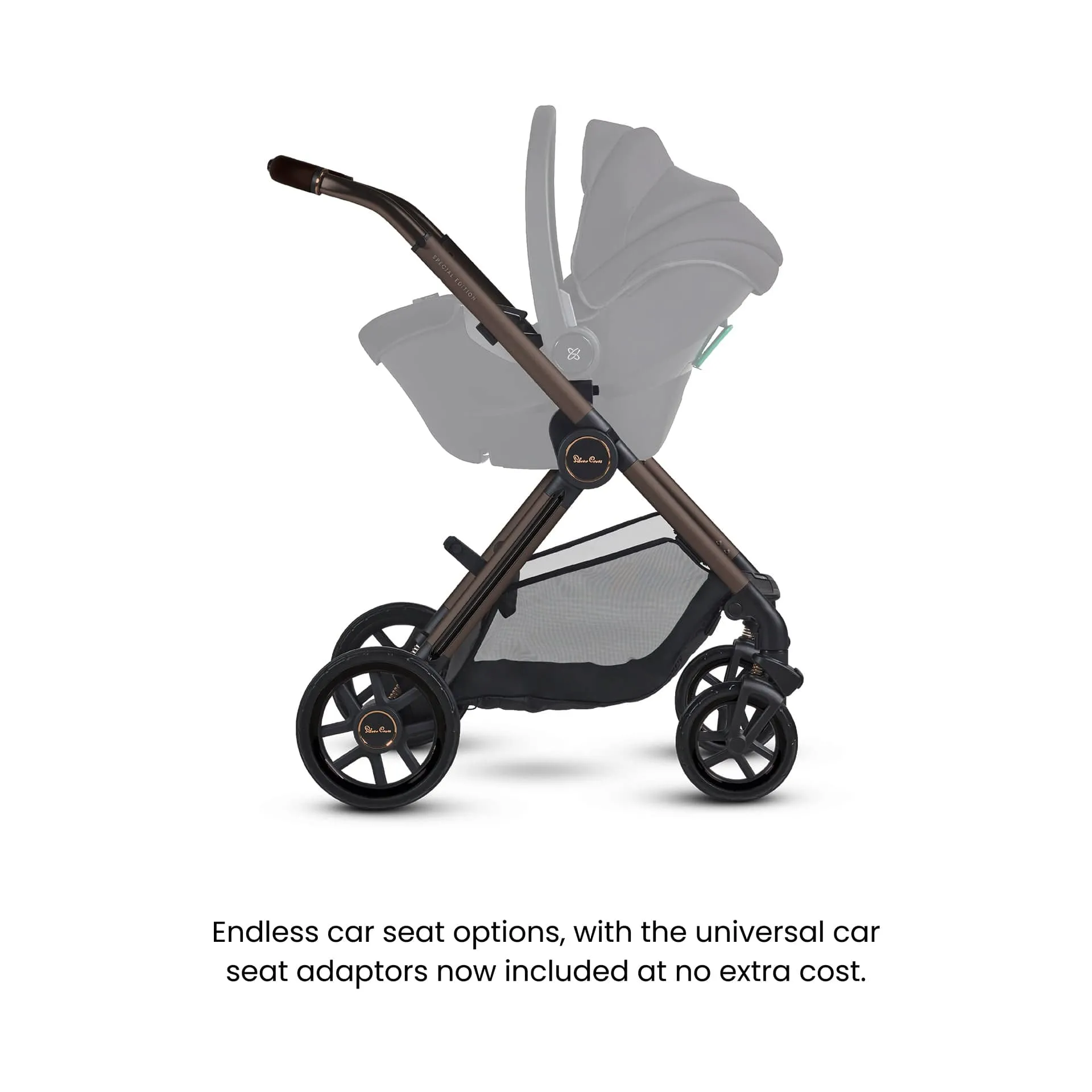 Silver Cross Reef 2 Special Edition Maxi-Cosi Travel System in Ganache