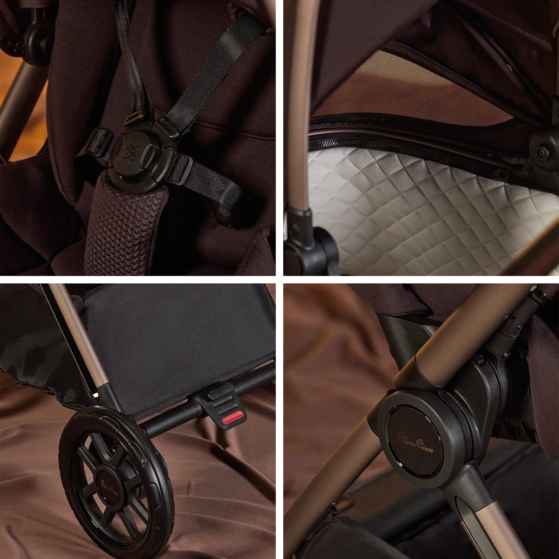 Silver Cross Reef 2 Special Edition Maxi-Cosi Travel System in Ganache