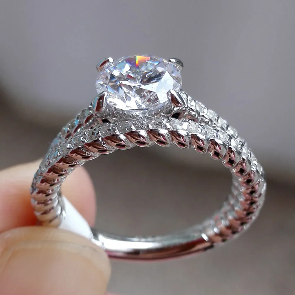 Silver Round Cute