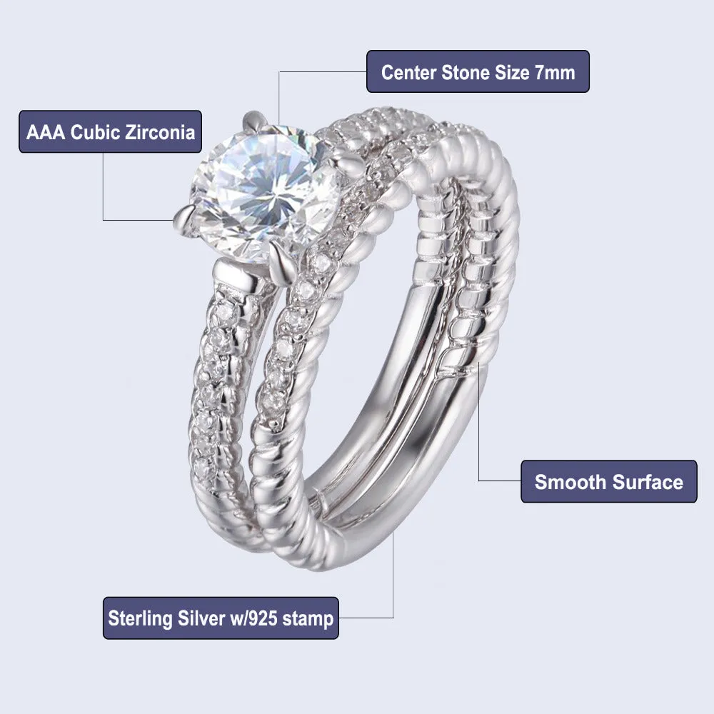 Silver Round Cute