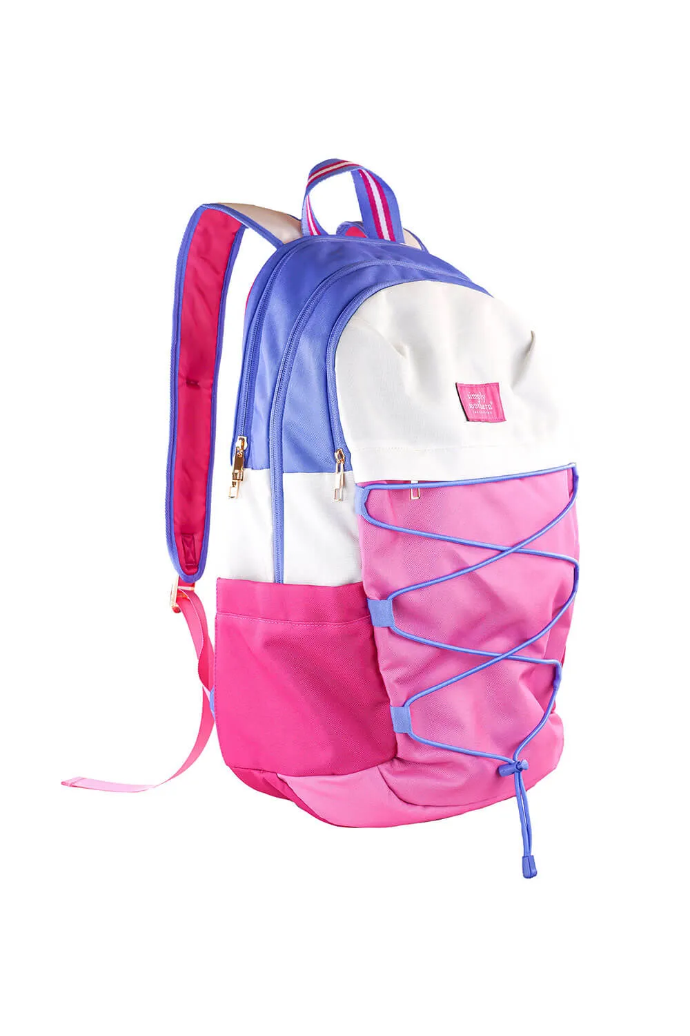 Simply Southern Backpack in Taffy Color Block | 0224-BAG-SCHL-BKPK-TAFFY