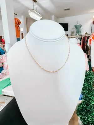 Skinny Gold Necklace
