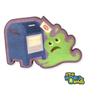 Slime Casts a Vote - Mundane Monster Wooden Pin