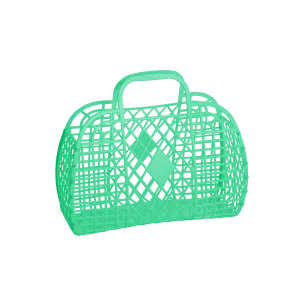 Small Retro Basket | Green