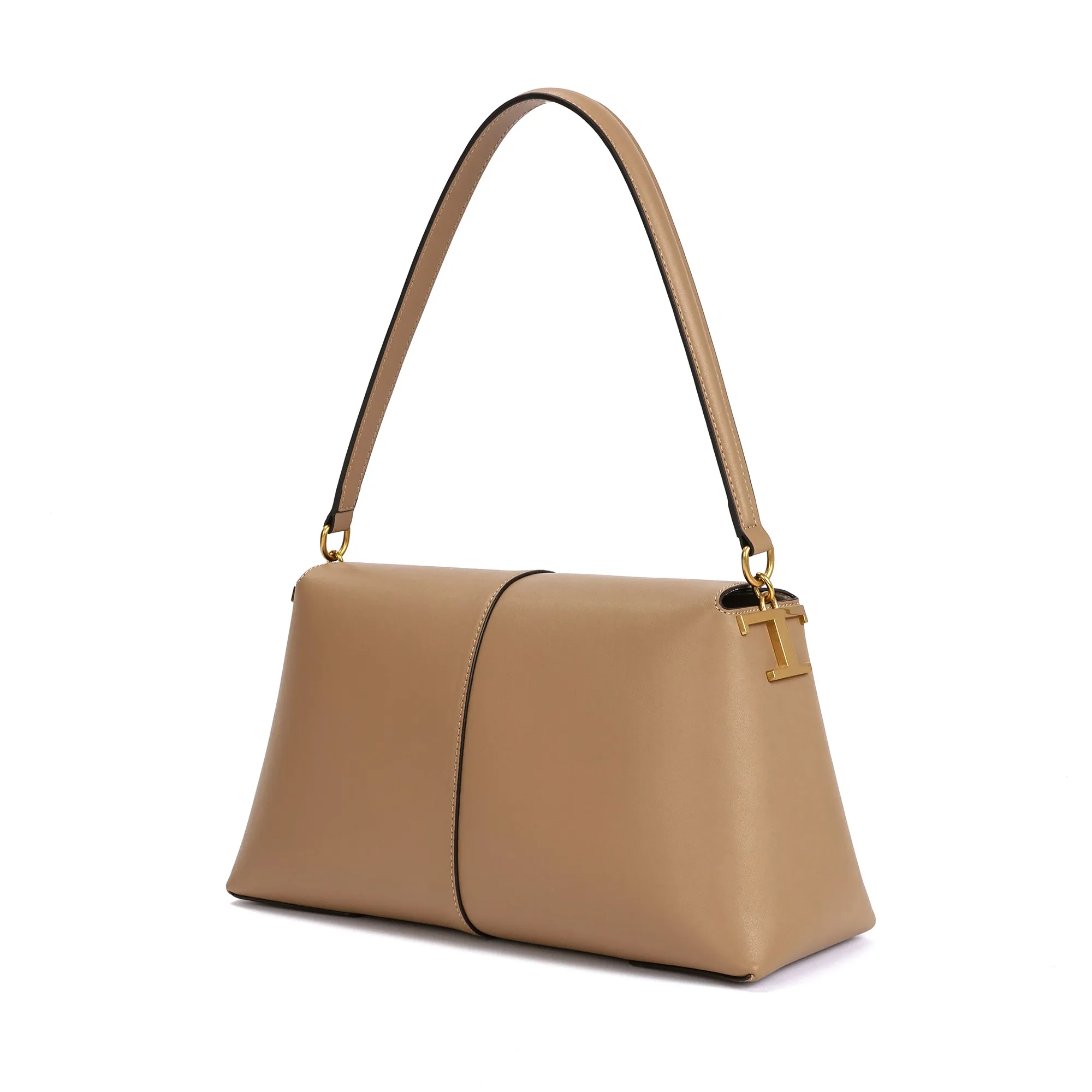 Smooth Leather Hobo/Tote Bag