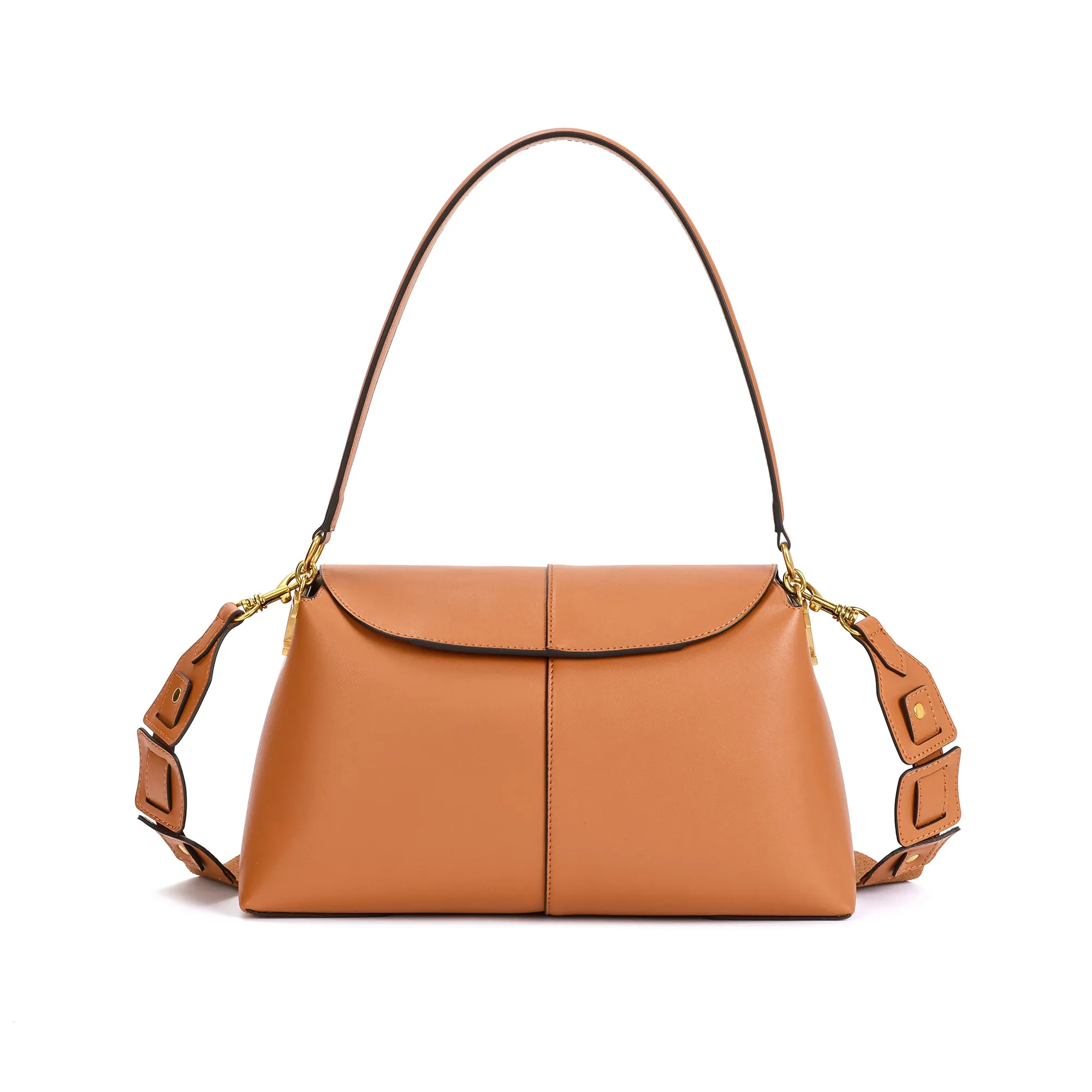 Smooth Leather Hobo/Tote Bag