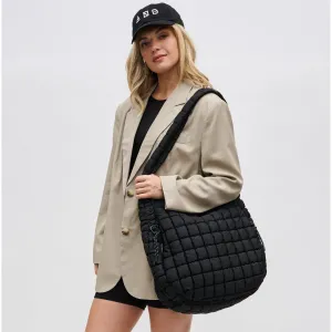 Sol and Selene Revive Quilted Puffer Nylon Hobo Handbag (2 Colors!)