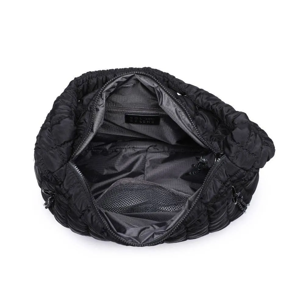 Sol and Selene Revive Quilted Puffer Nylon Hobo Handbag (2 Colors!)
