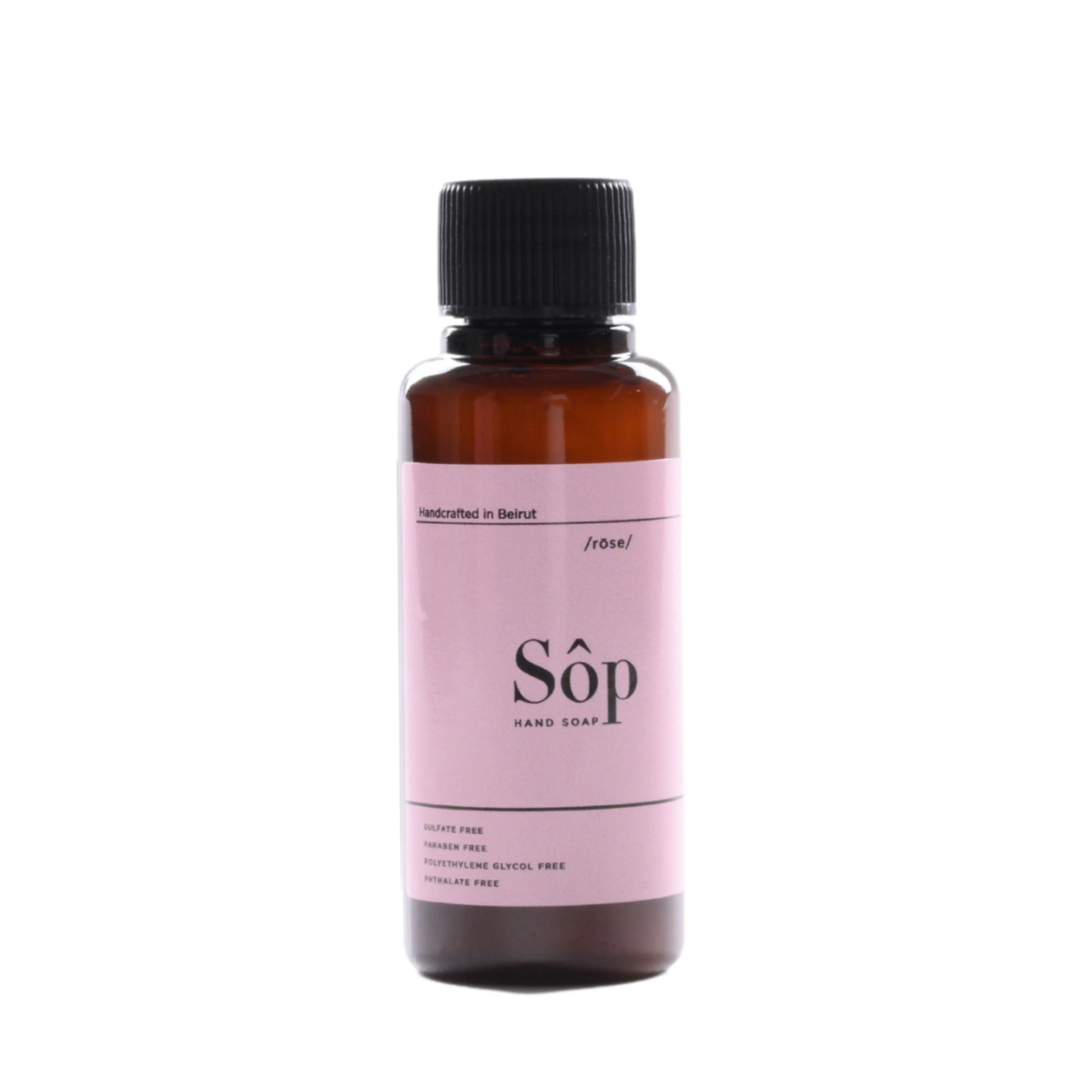 Sôp Mini Natural Liquid Soap Rose