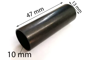 SPA15 SPACER 10MM X 47MM FOR 10MM AXLE SPINDLE FOR MINI MOTO / DIRT / QUAD BIKE
