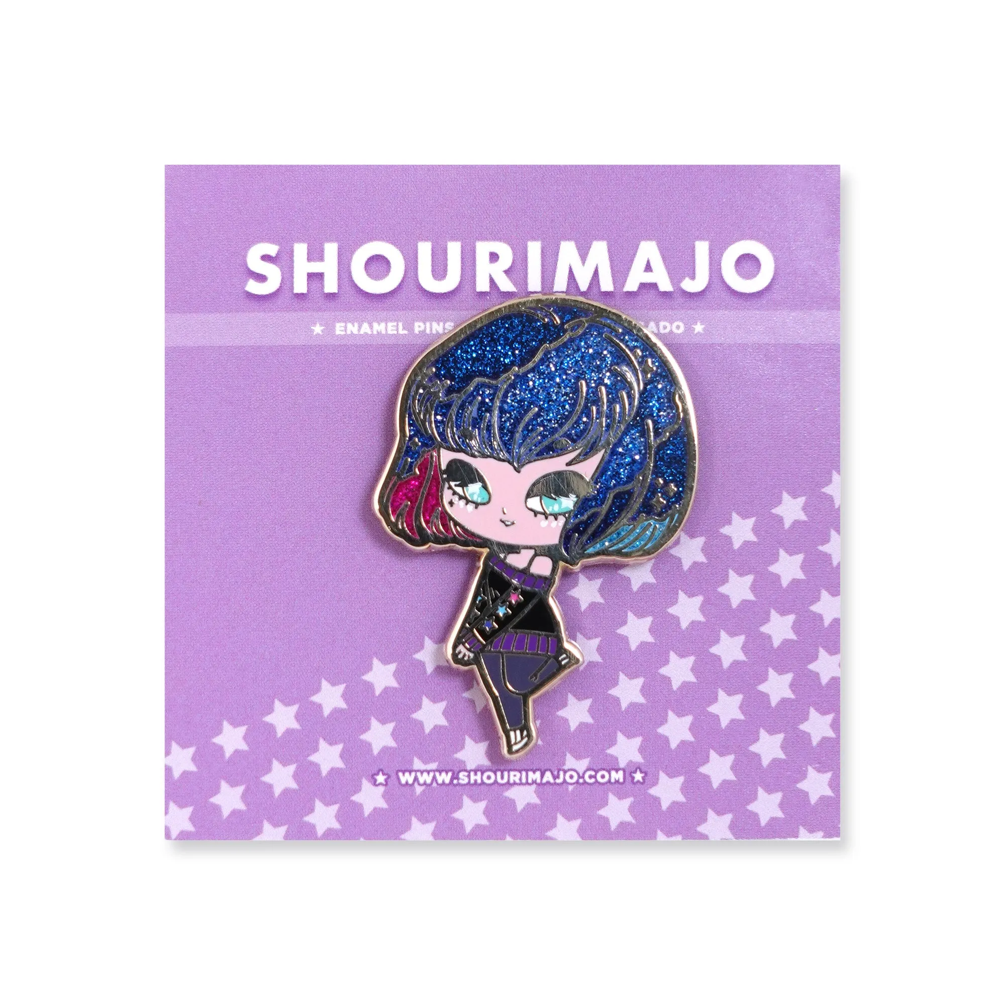 Spacehead Chibi Enamel Pin