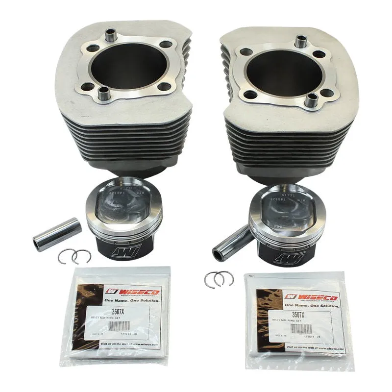 Sportster 883 to 1200cc Complete Big Bore Kit 04-UP Silver
