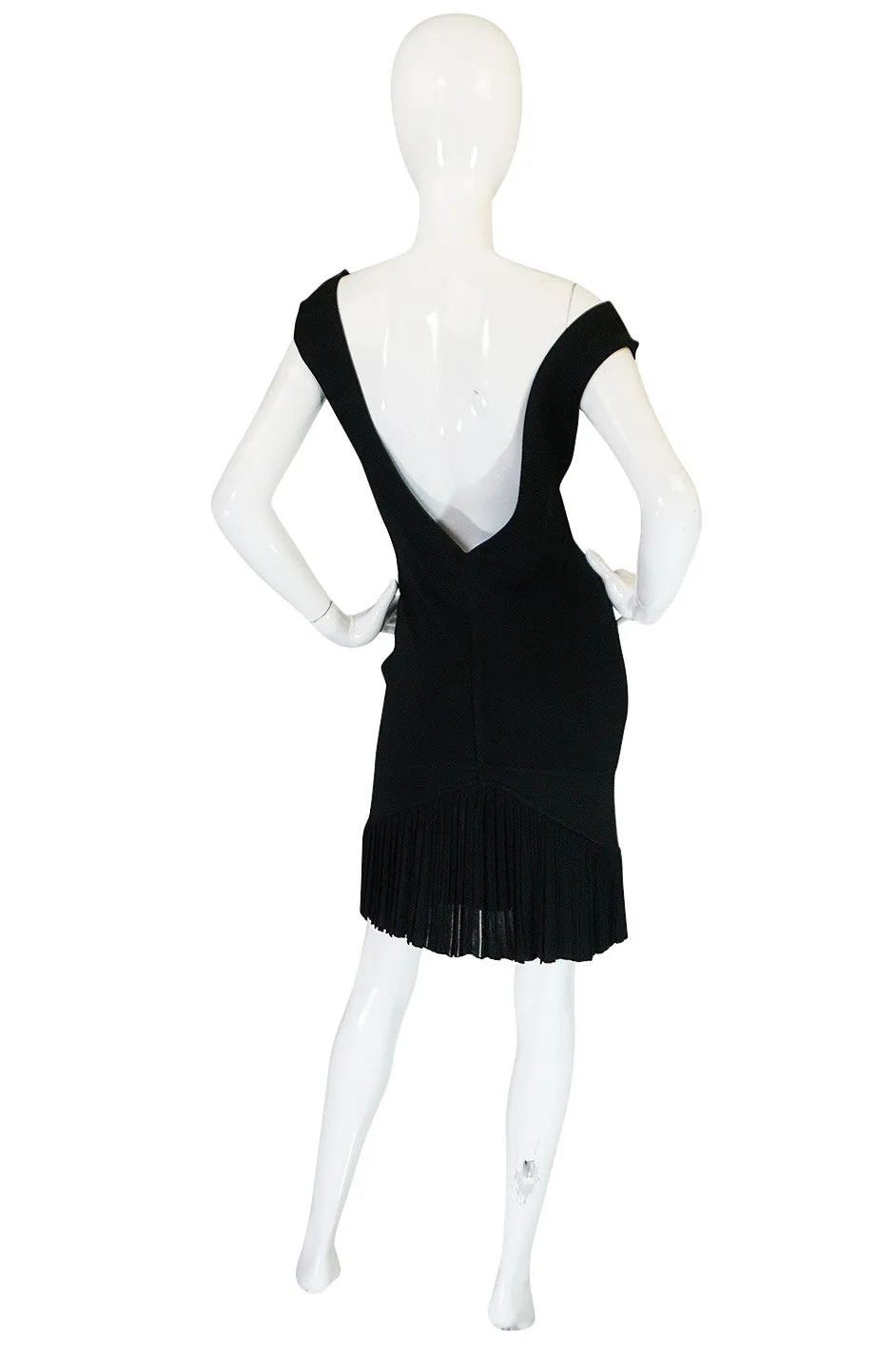 Spring 1990 Collection Azzedine Alaia Backless Fishtail Dress