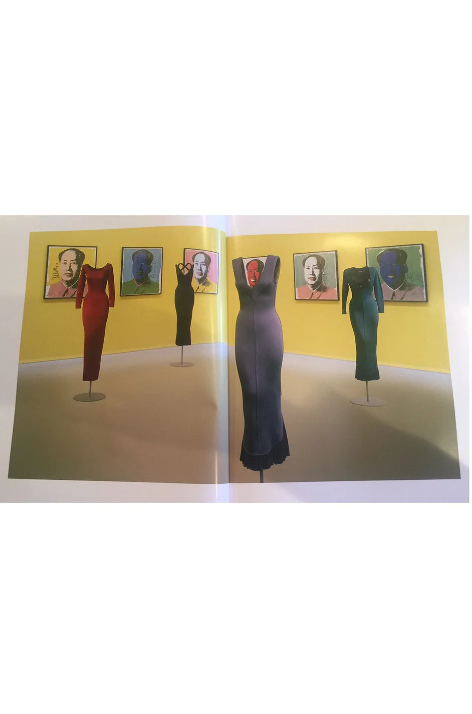 Spring 1990 Collection Azzedine Alaia Backless Fishtail Dress