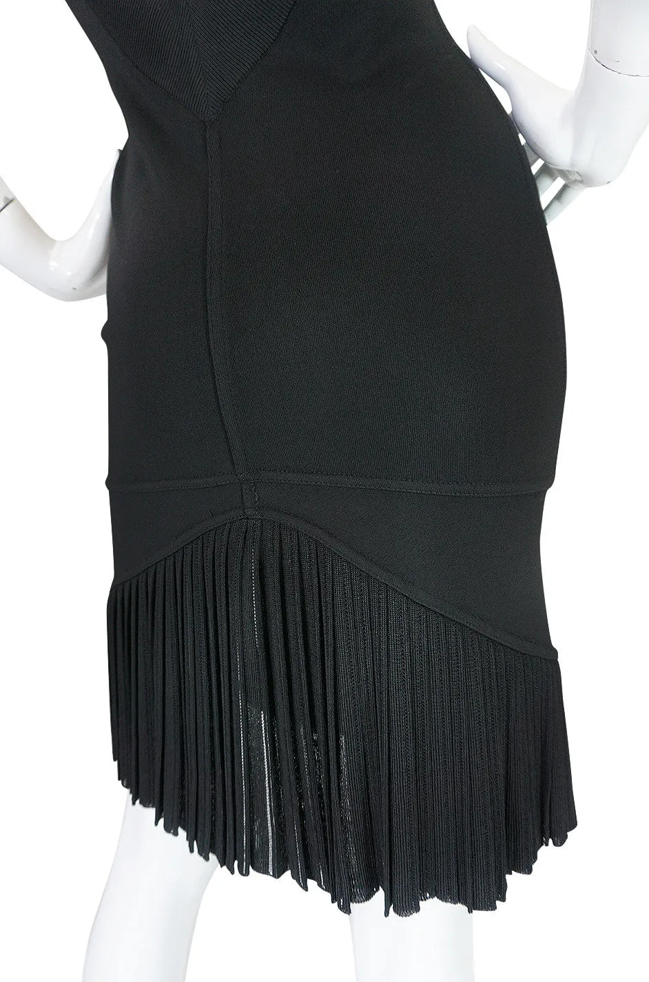 Spring 1990 Collection Azzedine Alaia Backless Fishtail Dress