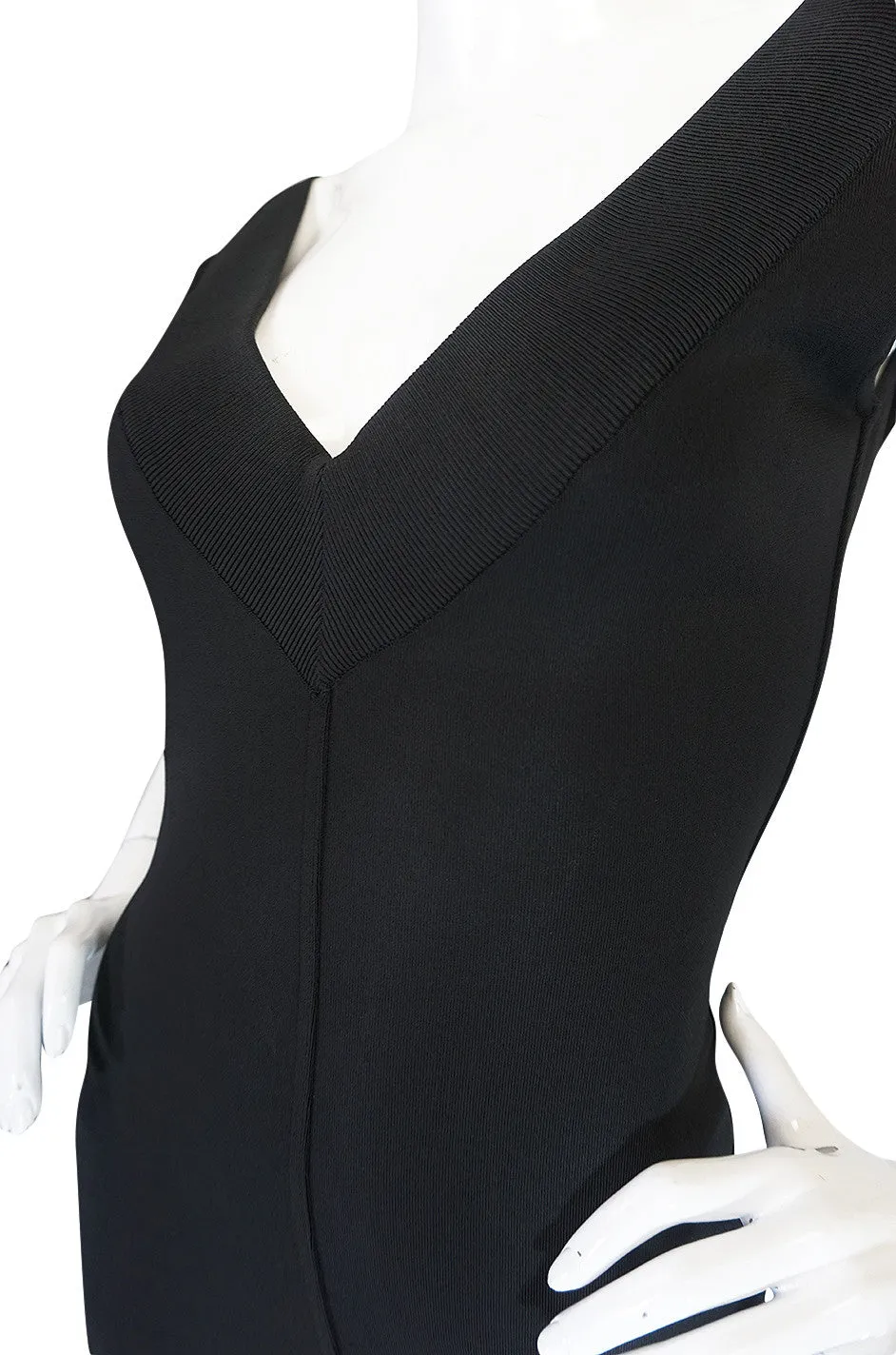 Spring 1990 Collection Azzedine Alaia Backless Fishtail Dress