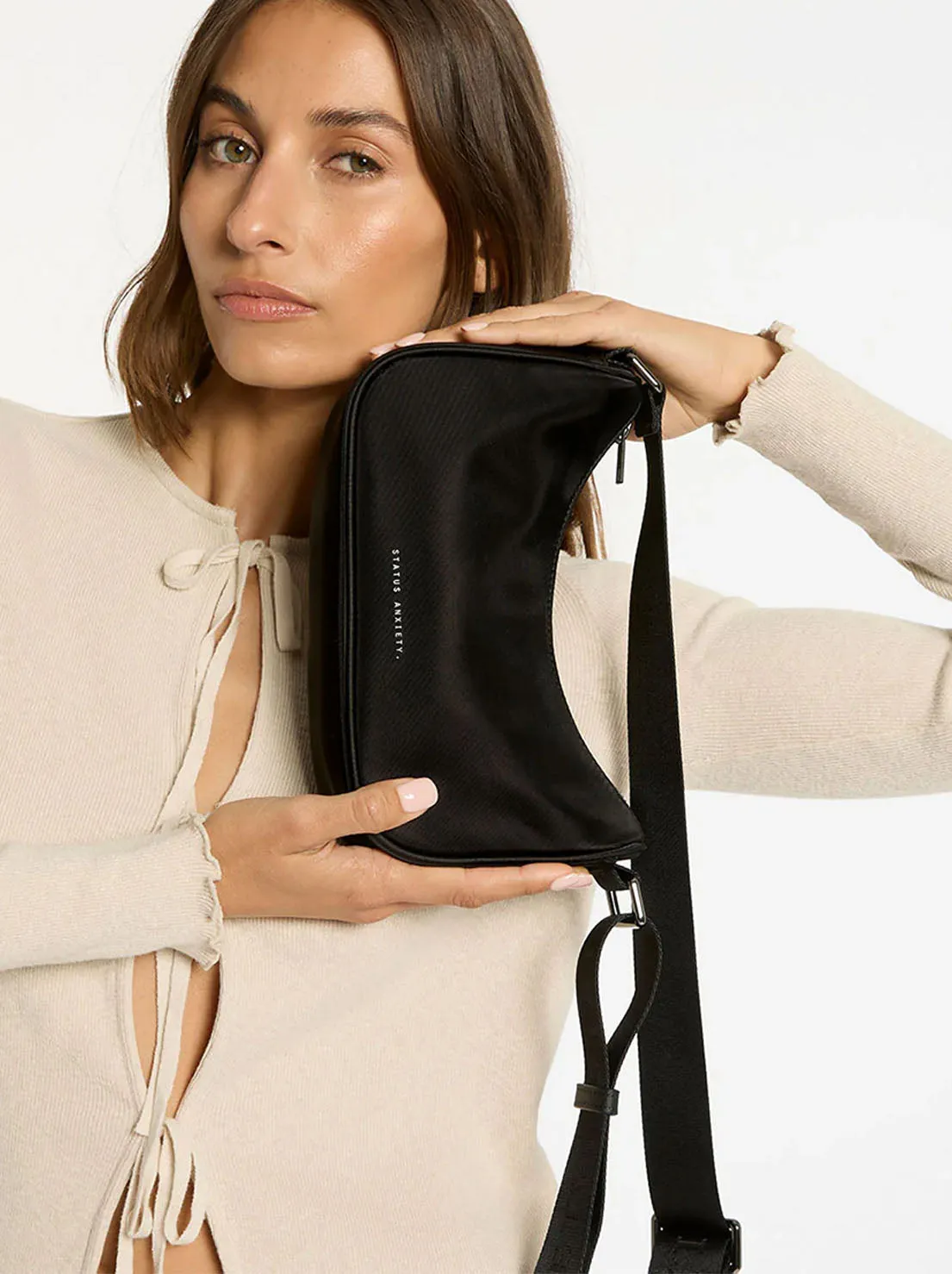 Status Anxiety - Vida Recycled Bag - Black