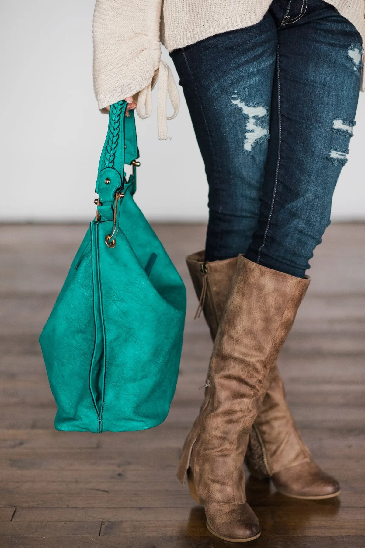 Steal the Show ~ Teal Tote