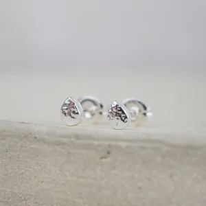 Sterling Silver Mini Studs Teardrop
