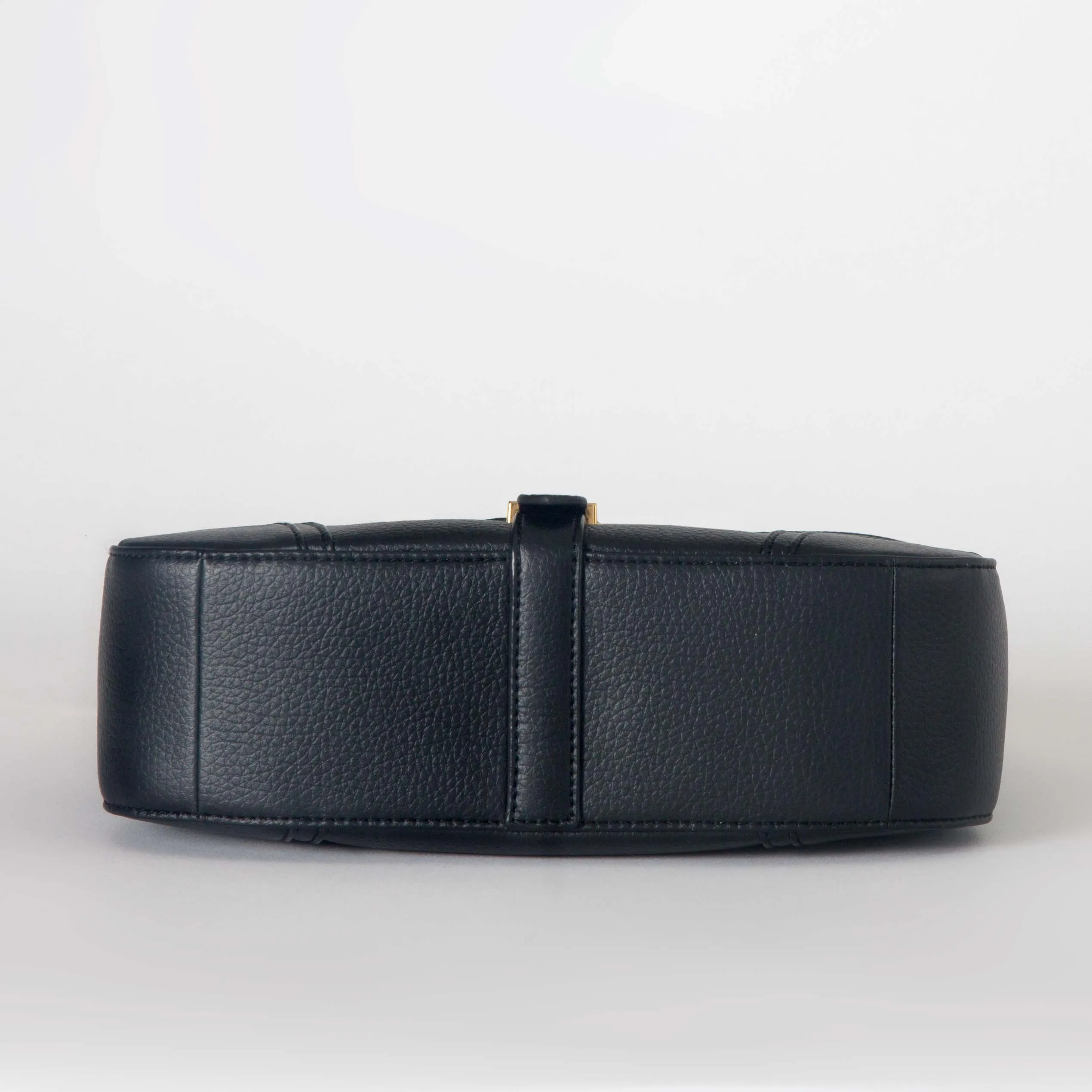 Stockholm Vegan Leather Crossbody Bag | Black