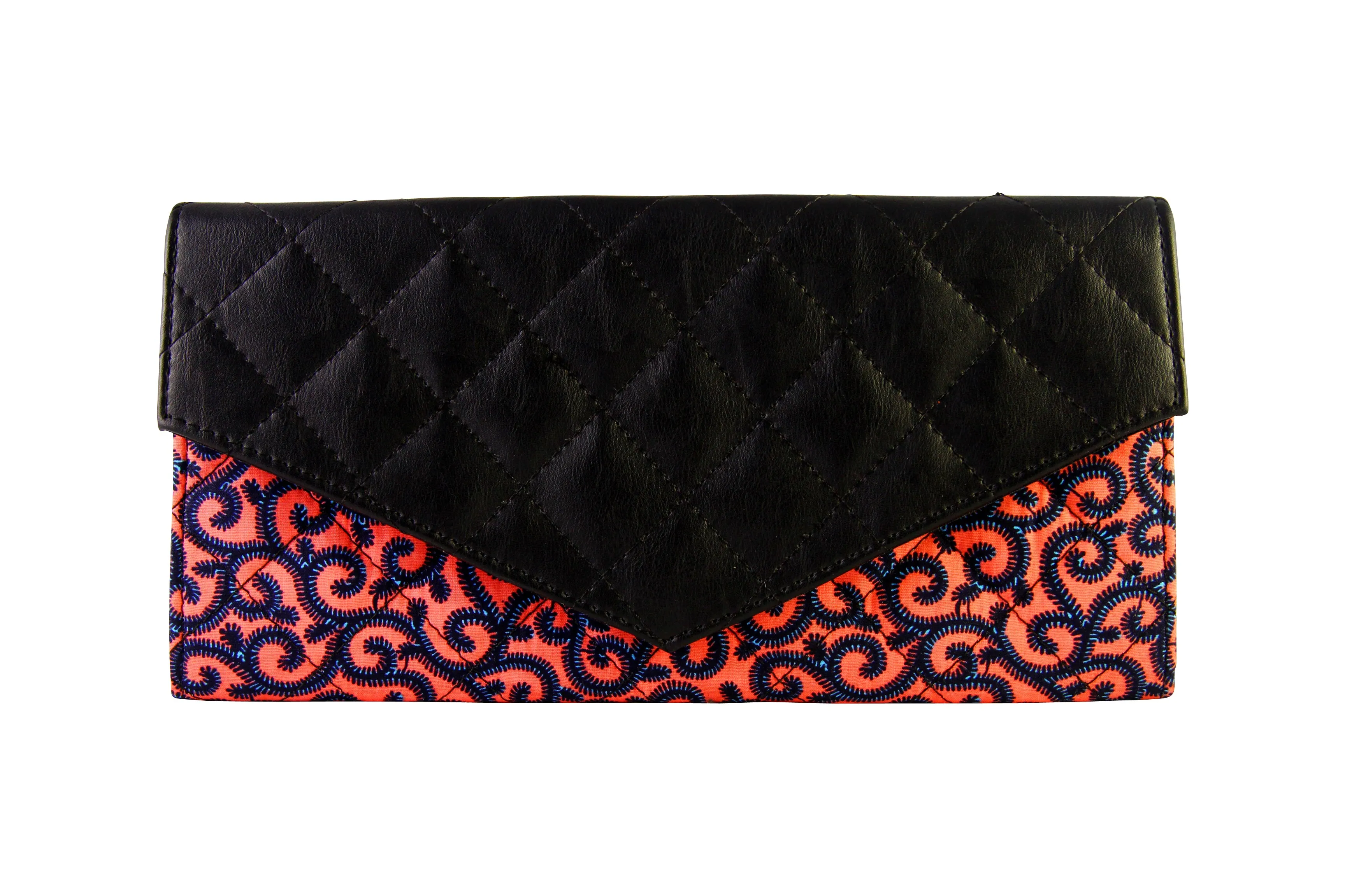 Streams Ankara Clutch Purse VARIOUS COLORS