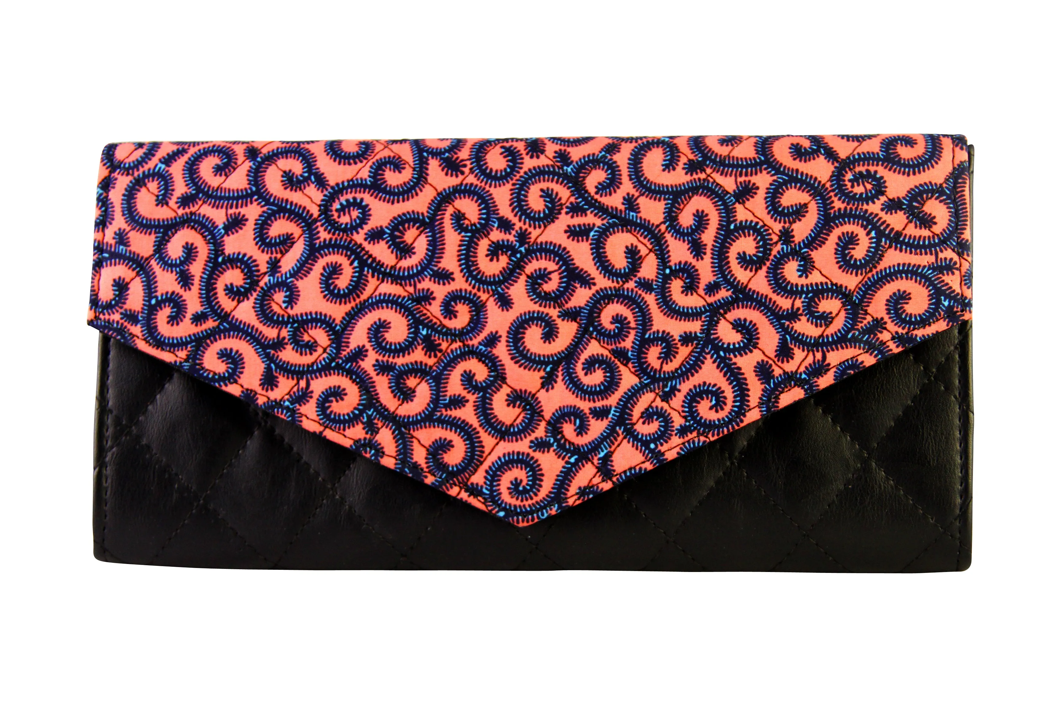 Streams Ankara Clutch Purse VARIOUS COLORS