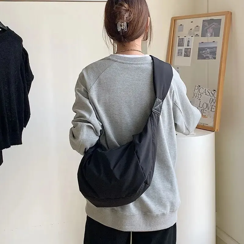 SummerVibe Large Capacity Nylon Shoulder Bag