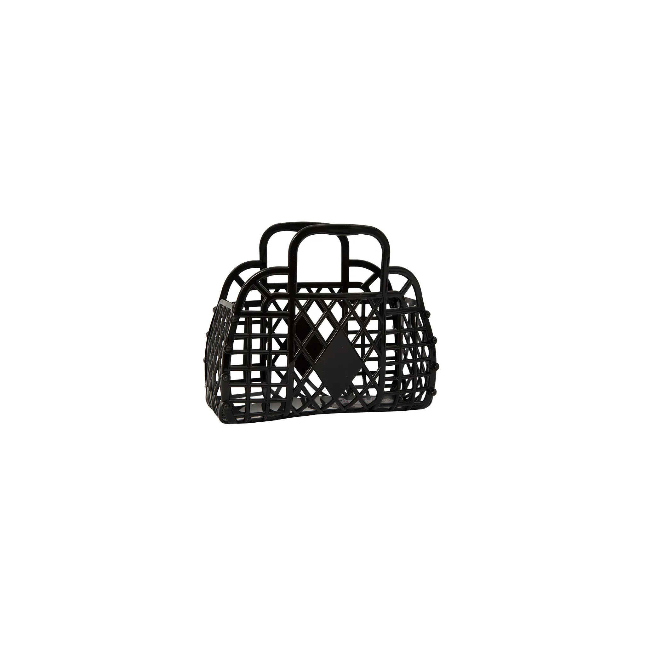 Sun Jellies Mini Retro Basket - Black
