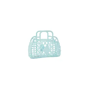 Sun Jellies Mini Retro Basket - Blue