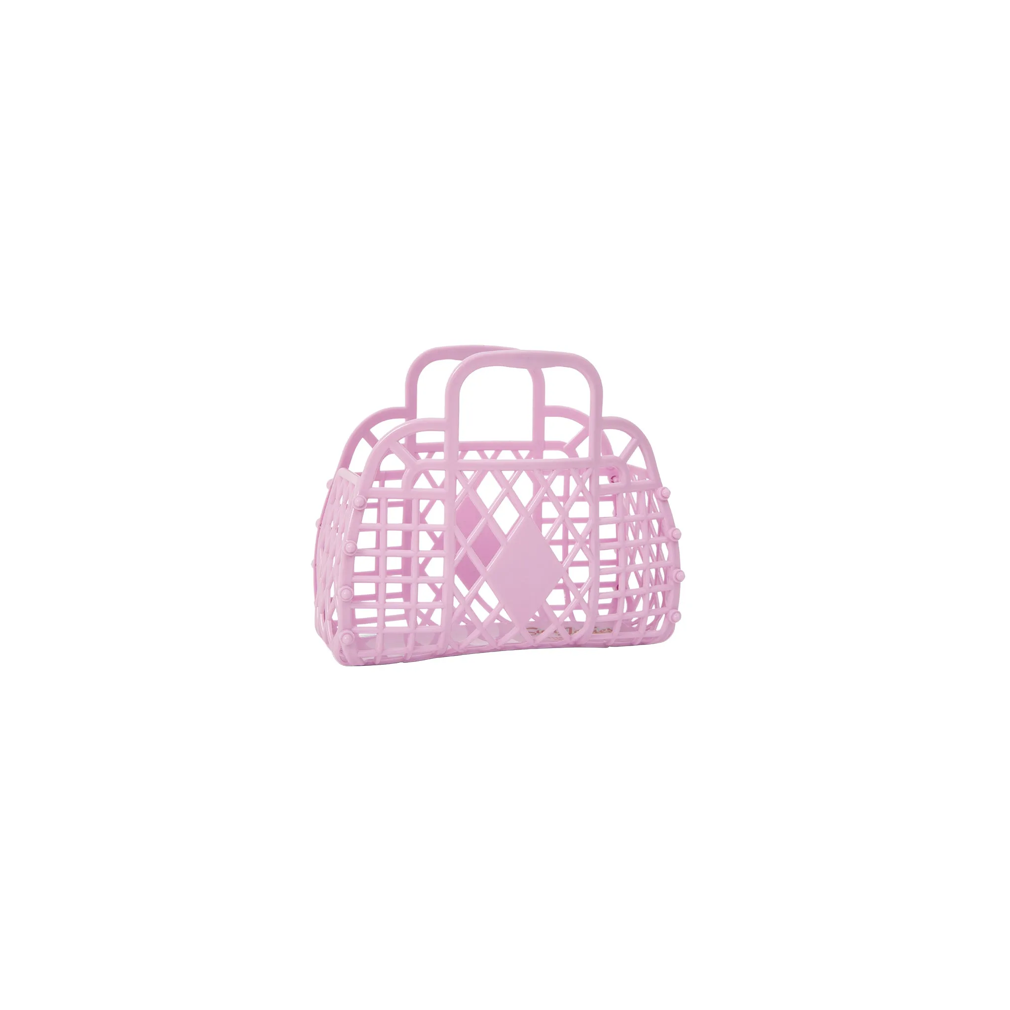 Sun Jellies Mini Retro Basket - Lilac