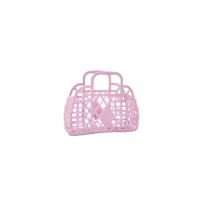 Sun Jellies Mini Retro Basket - Lilac