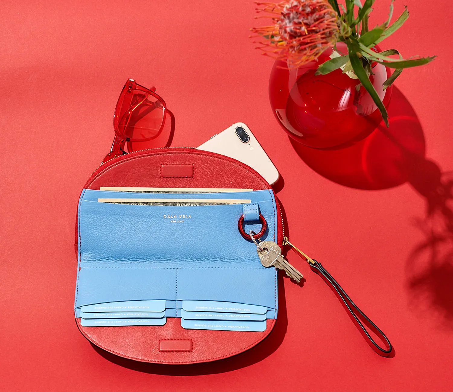 SUNRISE CLUTCH WALLET - SUN