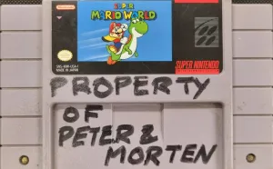 Super Mario World (NTSC) (Tusch på cart)