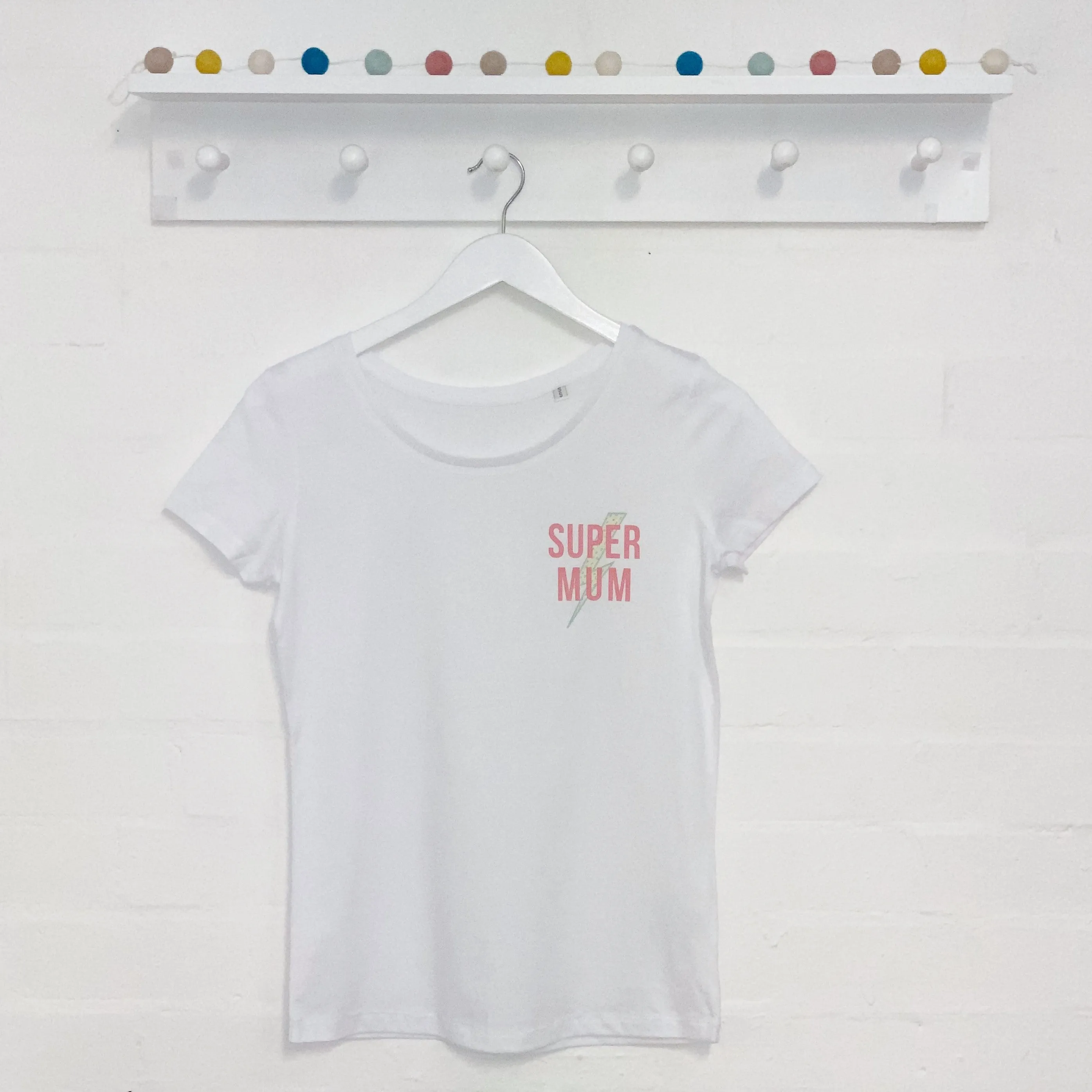 Super Mum Super Baby Mum And Baby T Shirt Set