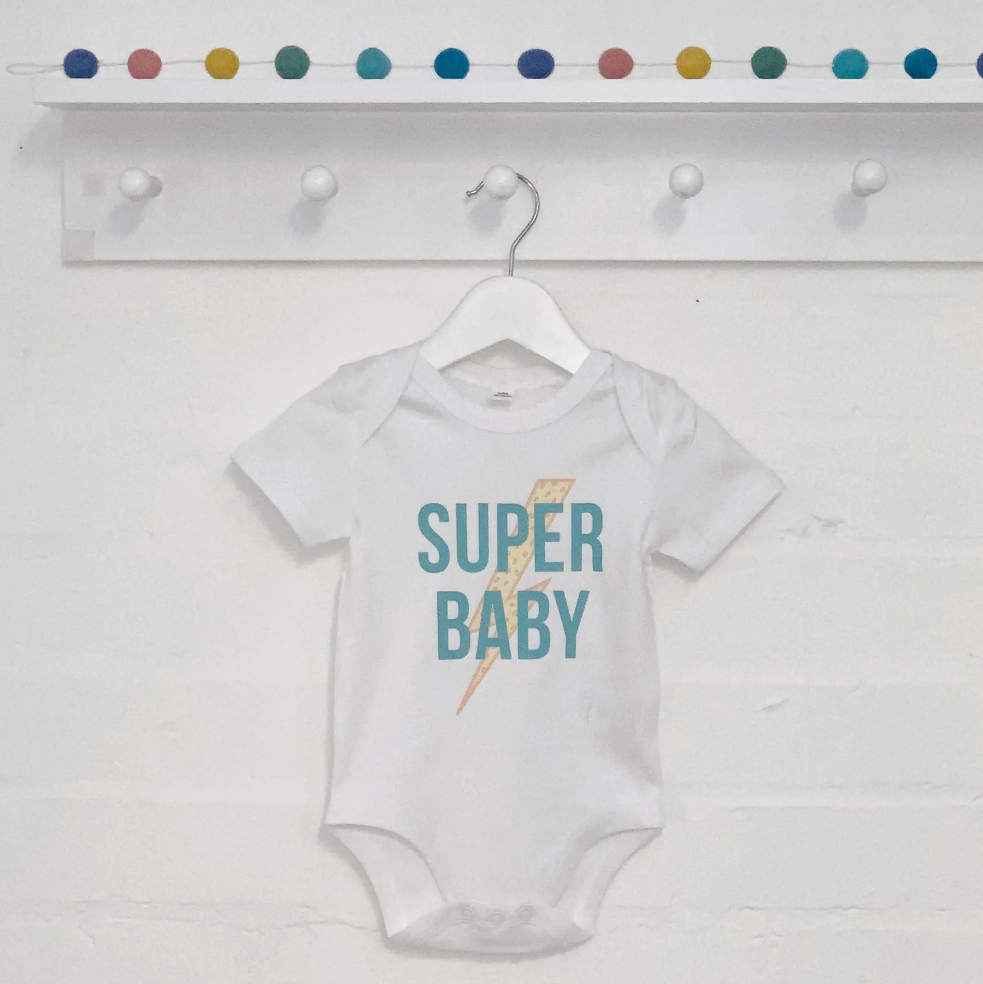 Super Mum Super Baby Mum And Baby T Shirt Set