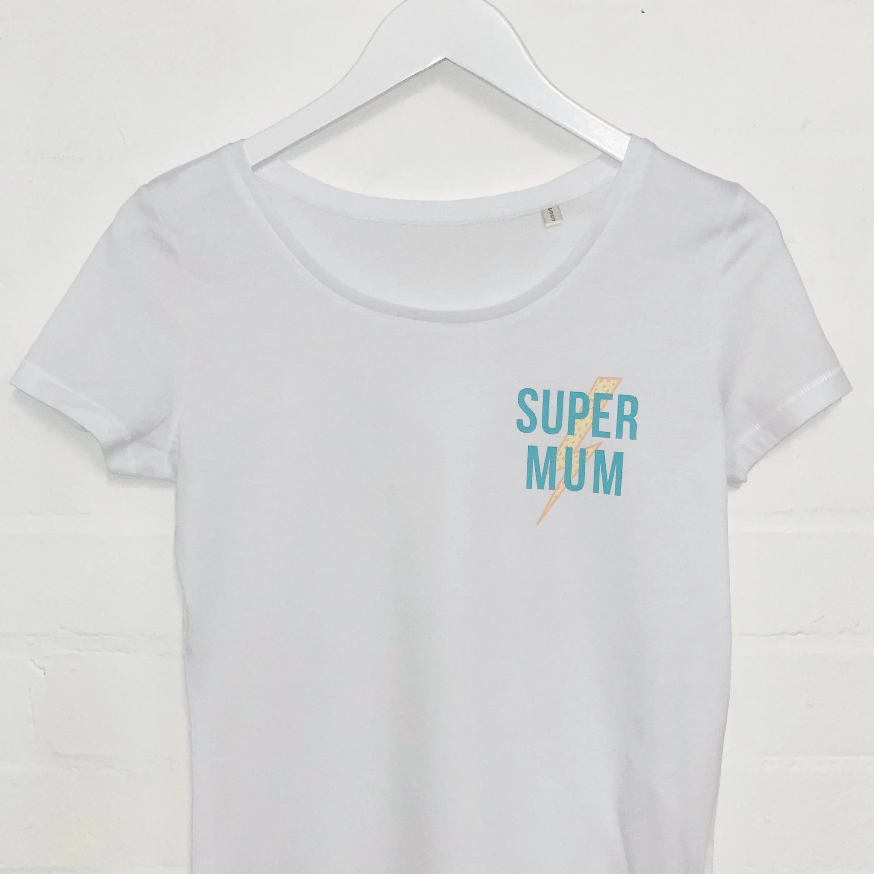 Super Mum Super Baby Mum And Baby T Shirt Set