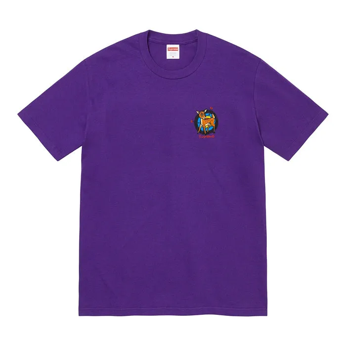 Supreme Deer Tee- Purple
