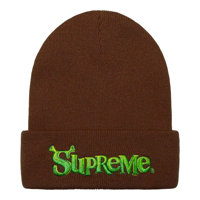 Supreme Shrek Beanie- Brown