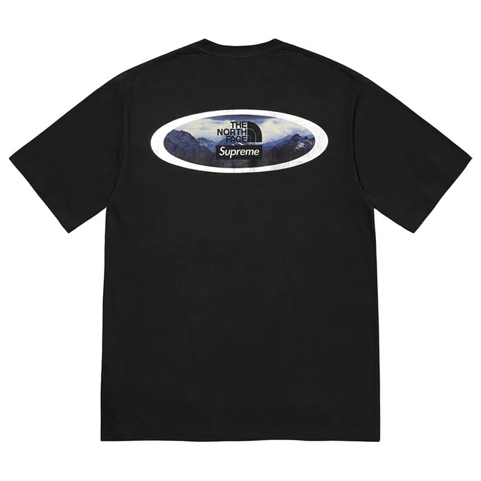 Supreme®/The North Face® Mountains Tee- Black
