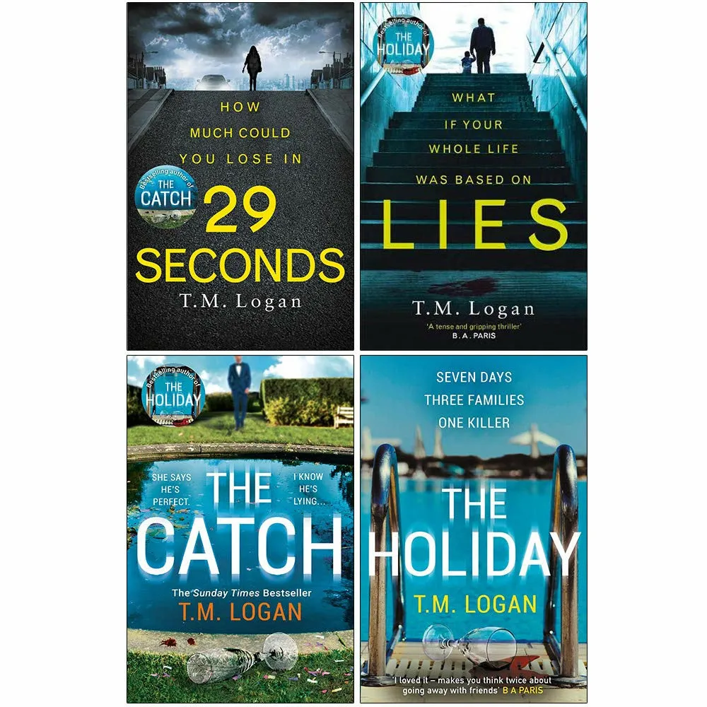 T M Logan Collection 4 Books Set By  T.M. Logan