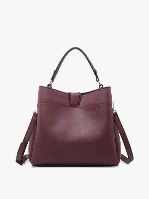 Tati Hobo Satchel - Maroon